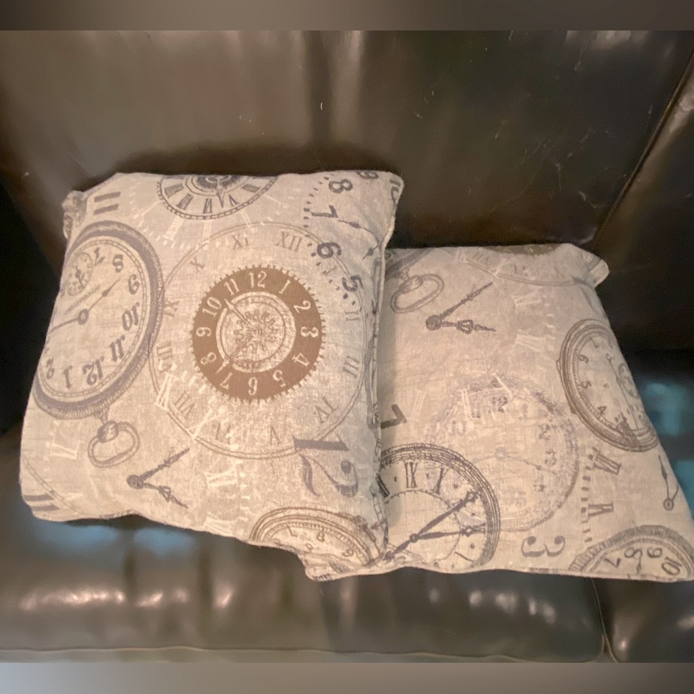Set of Overstuffed Oversized Throw Pillows